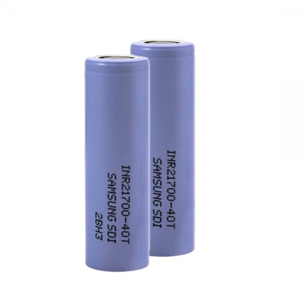 2 stuks Samsung INR21700-40T Li-ion batterijen (3.6V, 4000 mAh, 35A) ASA02313 - 1