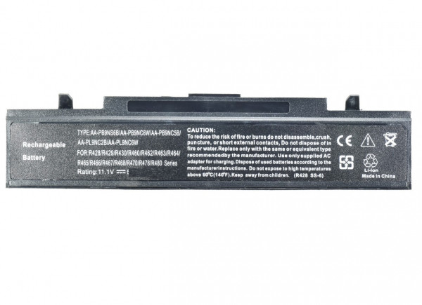 Samsung AA-PB9NC6B / AA-PB9NS6B accu zwart (11.1 V, 4400 mAh, 123accu huismerk)  ASA00837 - 1