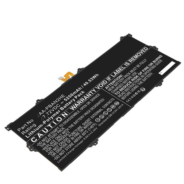 Samsung AA-PBAN2HE accu (7.7 V, 5250 mAh, 123accu huismerk)  ASA02294 - 1