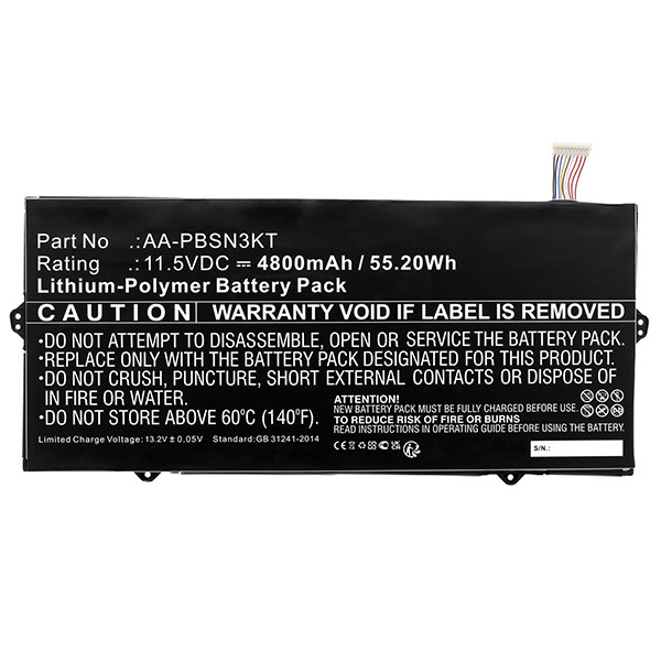 Samsung AA-PBSN3KT accu (11.4 V, 4800 mAh, 123accu huismerk)  ASA02359 - 2