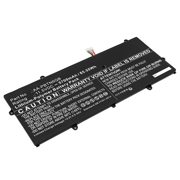 Samsung AA-PBTN6QB accu (11.5 V, 5700 mAh, 123accu huismerk)  ASA02364 - 1