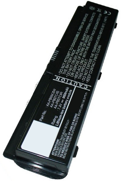 Samsung AA-PL0TC6B / AA-PB0TC4A accu zwart (7.4 V, 6600 mAh, 123accu huismerk)  ASA00822 - 1