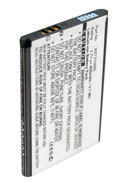 Samsung AB043446BE / BST3108BE / BST3108BEC/STD accu (850 mAh, 123accu huismerk)  ASA00249 - 1