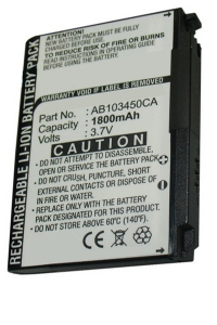 Samsung AB103450CA accu (1800 mAh, 123accu huismerk)  ASA00382