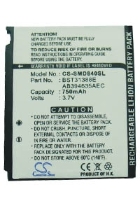 Samsung AB394635AEC/STD / AB394635CC accu (750 mAh, 123accu huismerk)  ASA00245