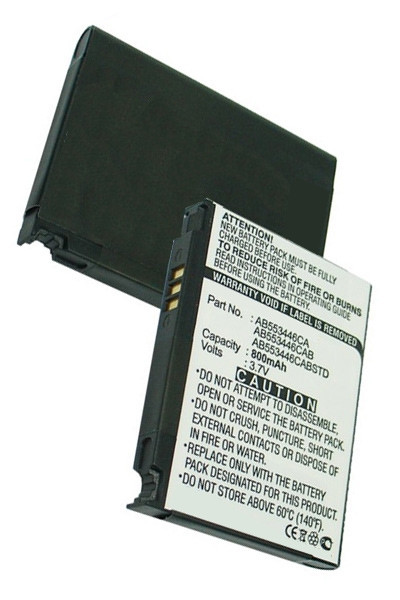 Samsung AB553446CA / AB553446CABSTD accu (800 mAh, 123accu huismerk)  ASA00505 - 1