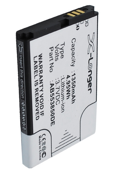 Samsung AB553850DC / AB553850DE accu (1350 mAh, 123accu huismerk)  ASA00989 - 1
