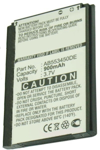 Samsung AB553850DE accu (900 mAh, 123accu huismerk)  ASA00244