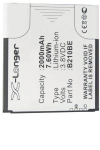 Samsung B210BC / B210BE / B210BU accu (2000 mAh, 123accu huismerk)  ASA01013