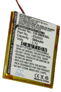 Samsung B32820 accu (580 mAh, 123accu huismerk)  ASA00788 - 1