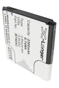 Samsung B40AC / B74AC / B740AC accu (2300 mAh, 123accu huismerk)  ASA01047