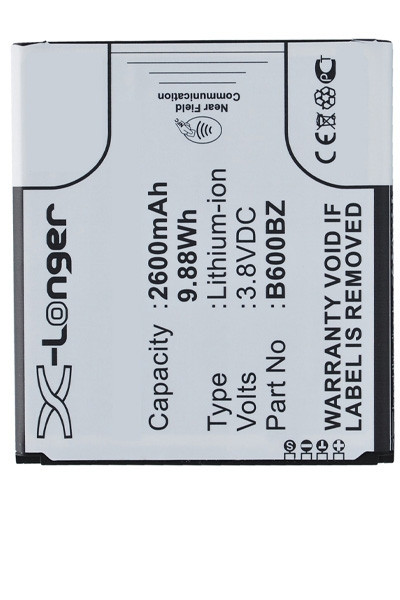 Samsung B600BZ accu (3.7 V, 2600 mAh, 123accu huismerk)  ASA01044 - 1
