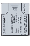 Samsung B600BZ accu (3.7 V, 2600 mAh, 123accu huismerk) ASA01044 - 1