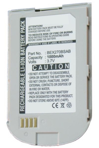 Samsung BEX270BSAB / BST2948SEC/STD accu (1000 mAh, 123accu huismerk)  ASA00498