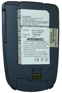 Samsung BEX476HKAB / BST476BKA / BST476BKAB accu (1100 mAh, 123accu huismerk)  ASA00507