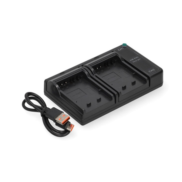 Samsung BP1030 / BP1130 USB-C double slot oplader (8.4V, 0.7A, 123accu huismerk) ASA02453 - 1