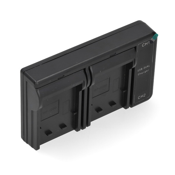 Samsung BP1030 / BP1130 USB-C double slot oplader (8.4V, 0.7A, 123accu huismerk) ASA02453 - 2