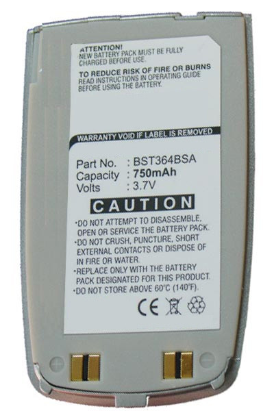 Samsung BST364BSA accu (750 mAh, 123accu huismerk)  ASA00503 - 1