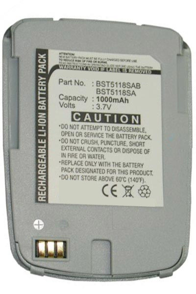 Samsung BST5118SAB / BST5118S accu (1000 mAh, 123accu huismerk)  ASA00240 - 1