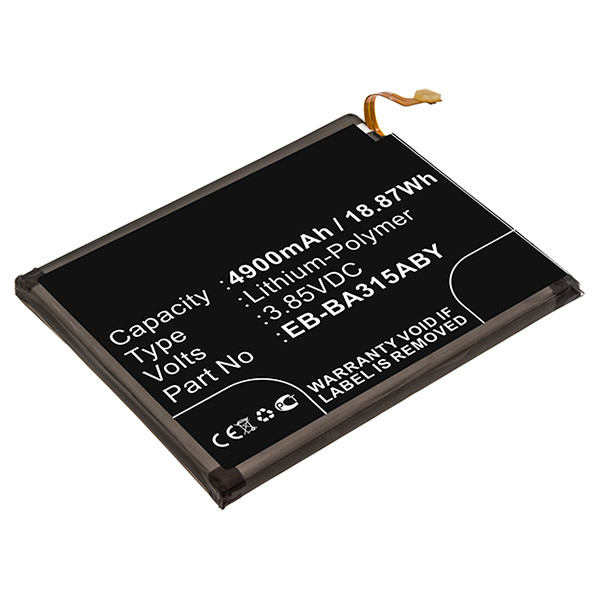 Samsung EB-BA315ABY accu (3,85 V, 4900 mAh, 123accu huismerk)  ASA02099 - 1