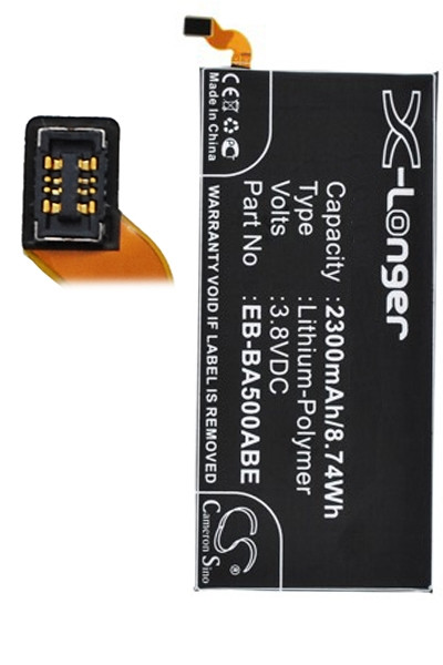 Samsung EB-BA500ABE accu (3.8 V, 2300 mAh, 123accu huismerk)  ASA01123 - 1