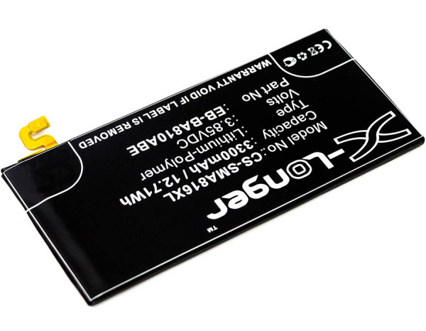 Samsung EB-BA810ABE accu (3300 mAh, 123accu huismerk) ASA01757 - 2