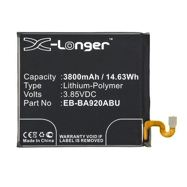 Samsung EB-BA920ABU / GH82-18306A accu (3800 mAh, 123accu huismerk)  ASA01953 - 1