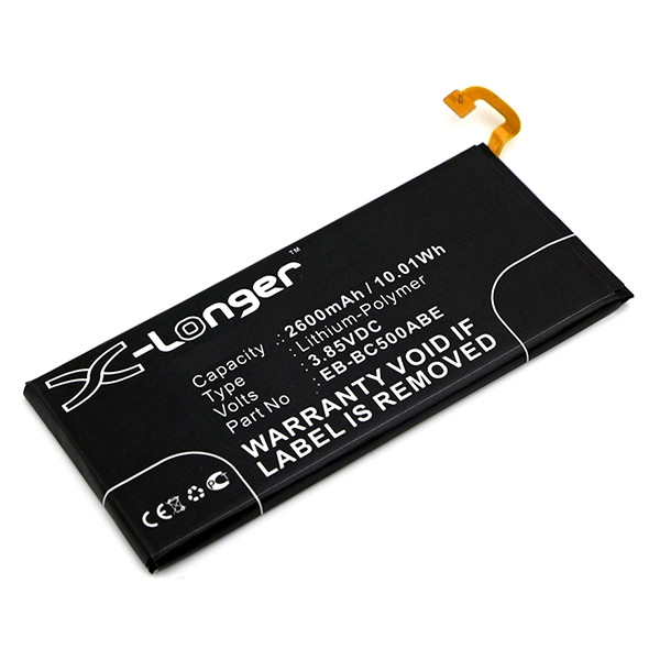 Samsung EB-BC500ABE accu (2600 mAh, 123accu huismerk)  ASA01691 - 1