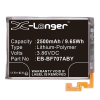 Samsung EB-BF707ABY accu (3.86 V, 2500 mAh, 123accu huismerk) ASA02361 - 1