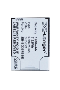 Samsung EB-BG357BBE accu (1900 mAh, 123accu huismerk)  ASA01552