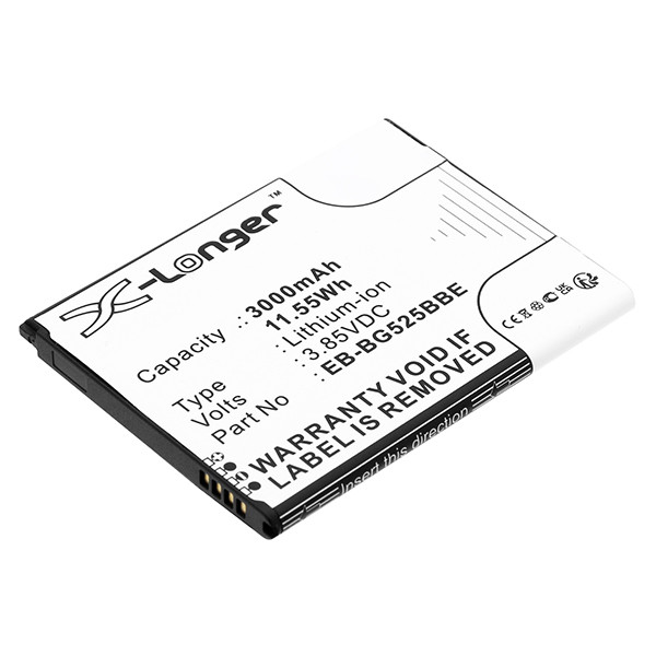 Samsung EB-BG525BBE / GH43-05060A accu (3.85V, 3000 mAh, 123accu huismerk)  ASA02327 - 1