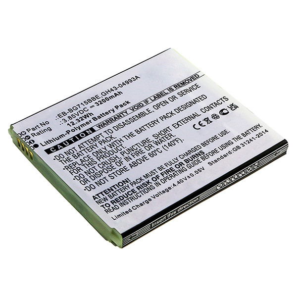 Samsung EB-BG715BBE / GH43-04993A accu (3.85 V, 3200 mAh, 123accu huismerk)  ASA02169 - 1