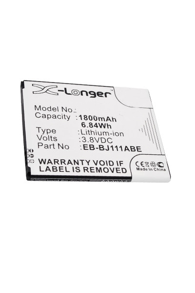 Samsung EB-BJ111ABE accu (3.8 V, 1800 mAh, 123accu huismerk)  ASA01571 - 1