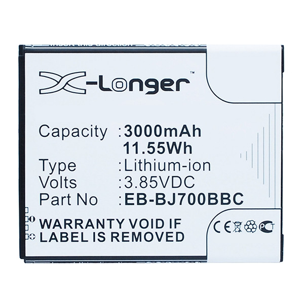 Samsung EB-BJ700BBC accu (3000 mAh, 123accu huismerk)  ASA01364 - 1