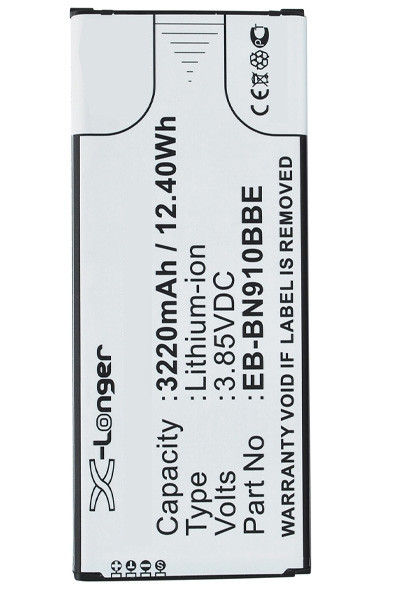 Samsung EB-BN910BBE accu (3.7 V, 3220 mAh, 123accu huismerk)  ASA00998 - 1