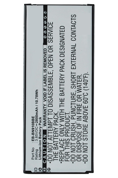 Samsung EB-BN910BBE accu (3.85 V, 2800 mAh, 123accu huismerk)  ASA01014 - 1