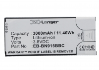 Samsung EB-BN915BBC / EB-BN915BBE accu (3000 mAh, 123accu huismerk)  ASA01298