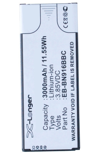 Samsung EB-BN916BBC accu (3000 mAh, 123accu huismerk)  ASA01061 - 1