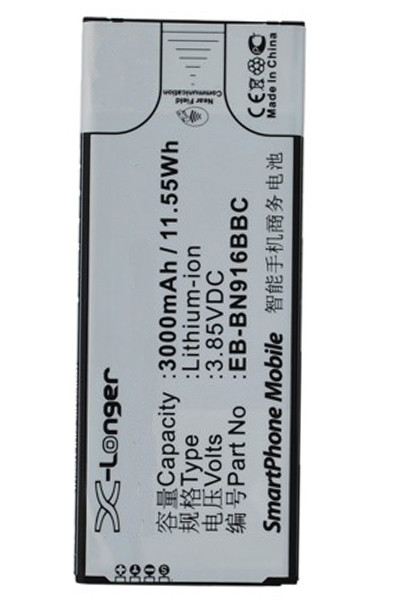 Samsung EB-BN916BBC accu (3000 mAh, 123accu huismerk)  ASA01154 - 1