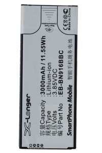 Samsung EB-BN916BBC accu (3000 mAh, 123accu huismerk)  ASA01154