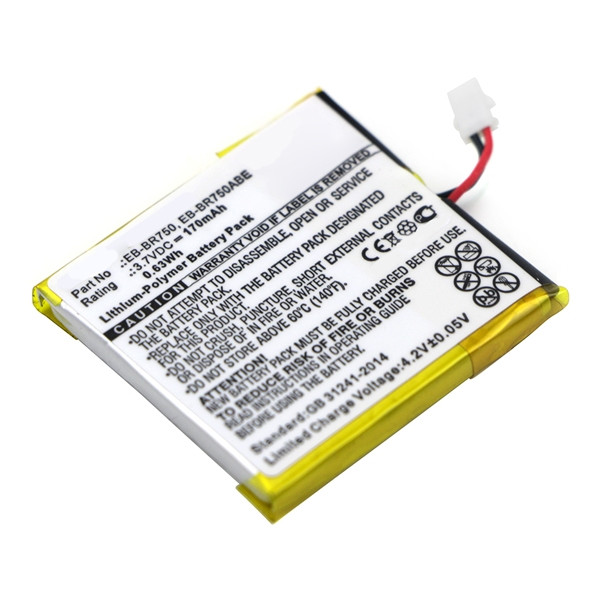 Samsung EB-BR750ABE accu (3.7 V, 170 mAh, 123accu huismerk)  ASA01714 - 1