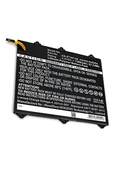 Samsung EB-BT567ABA / GH43-04535A accu (7300 mAh, 123accu huismerk)  ASA01688 - 1