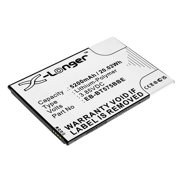 Samsung EB-BT575BBE / GH43-05039A accu (3.85 V, 4900 mAh, 123accu huismerk) ASA02180 - 1