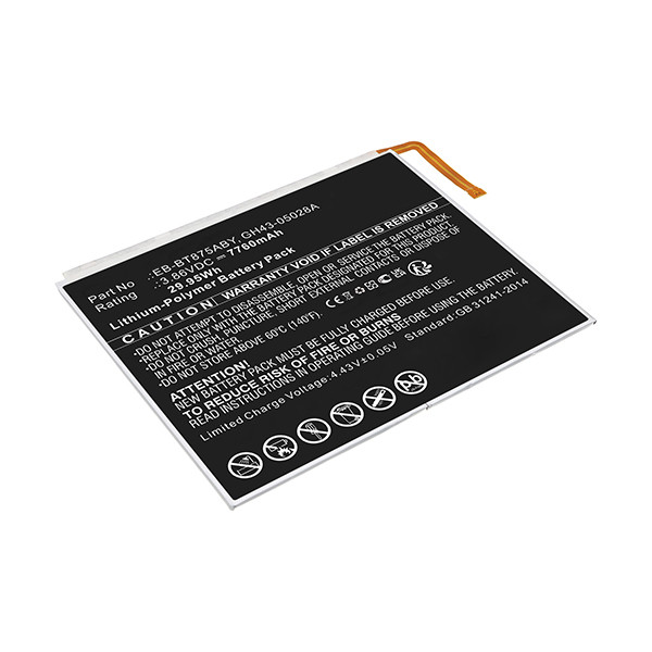 Samsung EB-BT875ABY / GH43-05028A accu (7760 mAh, 123accu huismerk)  ASA02320 - 1