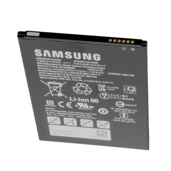 Samsung EB-BX306GBY / GH43-05200A accu (3.85 V, 4900 mAh, origineel) ASA02496 - 2