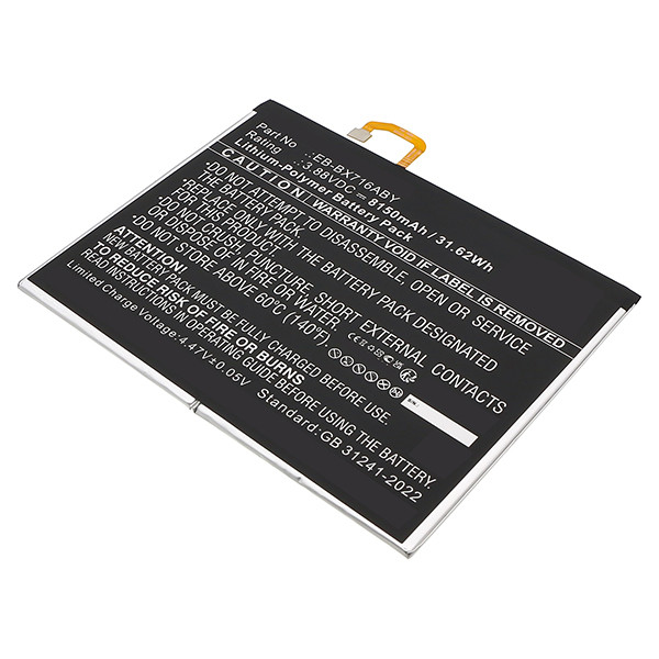 Samsung EB-BX716ABY /  GH82-31774A accu (3.88 V, 8150 mAh, 123accu huismerk) ASA02460 - 1