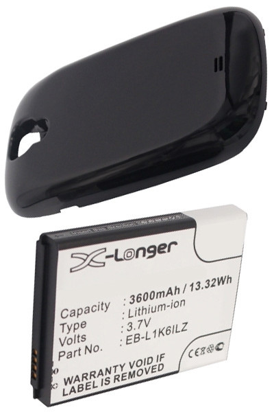 Samsung EB-L1K6ILZ accu (3600 mAh, 123accu huismerk)  ASA00079 - 1