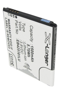 Samsung EB425161LA / EB425161LU accu (3.8 V, 1500 mAh, 123accu huismerk)  ASA00986