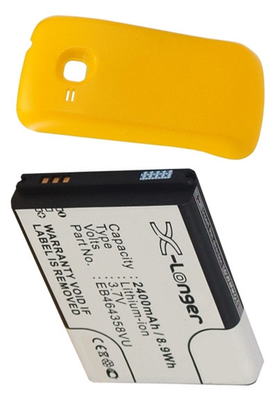 Samsung EB464358VU / EB464358VUBSTD accu geel (2400 mAh, 123accu huismerk)  ASA00604 - 1