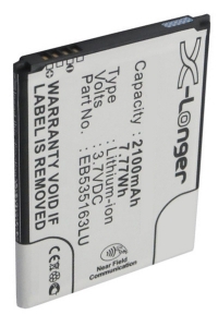 Samsung EB535163LU / EB535163LA accu (2100 mAh, 123accu huismerk)  ASA00549